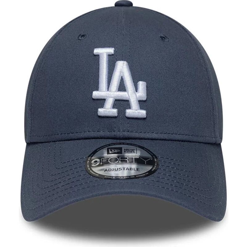 cappello-curvo-grigio-cinghia-regolabile-9forty-league-essential-dei-los-angeles-dodgers-mlb-di-new-era cappello-curvo-grigio-cinghia-regolabile-9forty-league-essential-dei-los-angeles-dodgers-mlb-di-new-era