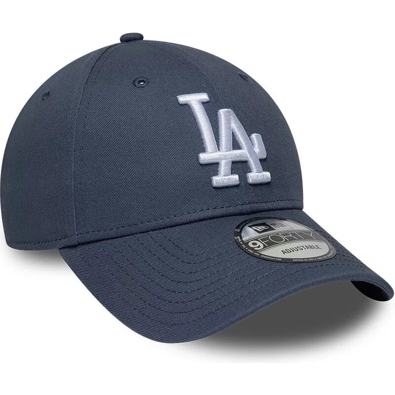 cappello-curvo-grigio-cinghia-regolabile-9forty-league-essential-dei-los-angeles-dodgers-mlb-di-new-era cappello-curvo-grigio-cinghia-regolabile-9forty-league-essential-dei-los-angeles-dodgers-mlb-di-new-era