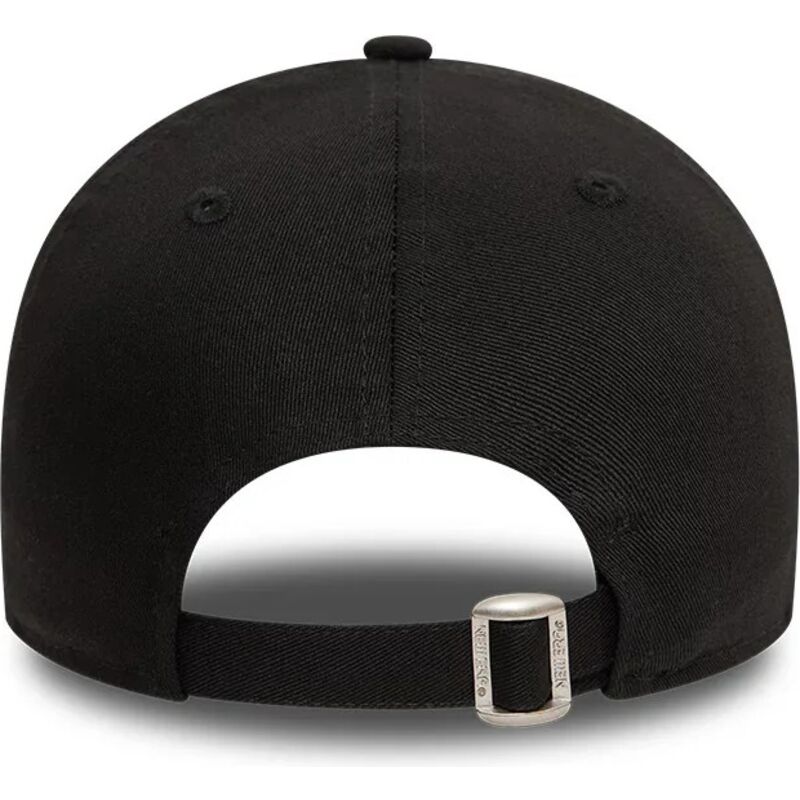 cappellino-con-visiera-curva-nero-regolabile-con-logo-nero-9twenty-league-essential-di-los-angeles-dodgers-mlb-di-new-era