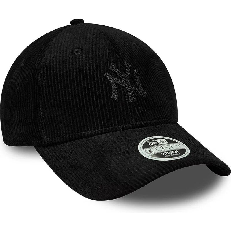cappello-curvo-nero-cinghia-regolabile-9forty-cord-dei-new-york-yankees-mlb-di-new-era cappello-curvo-nero-cinghia-regolabile-9forty-cord-dei-new-york-yankees-mlb-di-new-era