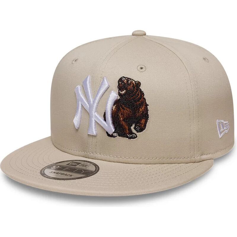 cappello-piatto-beige-snapback-9fifty-outdoor-icon-dei-new-york-yankees-mlb-di-new-era