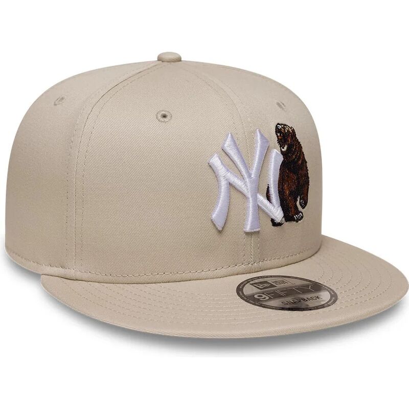 cappello-piatto-beige-snapback-9fifty-outdoor-icon-dei-new-york-yankees-mlb-di-new-era