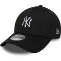 cappello-curvo-nero-aderente-39thirty-stretch-mesh-dei-new-york-yankees-mlb-di-new-era