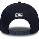 cappello-curvo-blu-marino-snapback-9forty-m-crown-cord-visor-dei-new-york-yankees-mlb-di-new-era