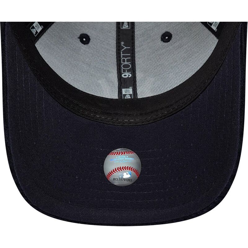 cappello-curvo-blu-marino-snapback-9forty-m-crown-cord-visor-dei-new-york-yankees-mlb-di-new-era
