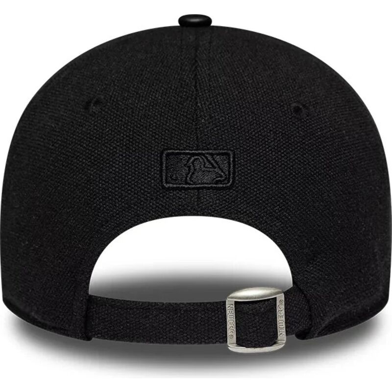 cappello-curvo-nero-cinghia-regolabile-9forty-m-crown-a-frame-fabric-mix-dei-new-york-yankees-mlb-di-new-era