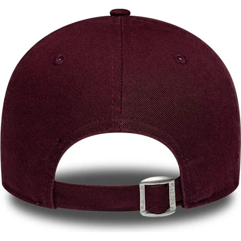cappello-curvo-rosso-cinghia-regolabile-9twenty-slogan-sorry-i-m-late-di-new-era