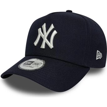 Cappello curvo blu marino snapback 9FORTY E Frame Mythical Icon dei New York Yankees MLB di New Era