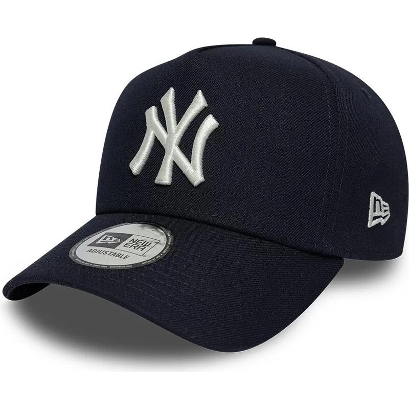 cappello-curvo-blu-marino-snapback-9forty-e-frame-mythical-icon-dei-new-york-yankees-mlb-di-new-era