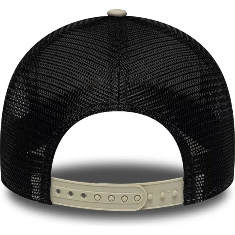 cappello-curvo-beige-snapback-a-frame-league-essential-dei-new-york-yankees-mlb-di-new-era