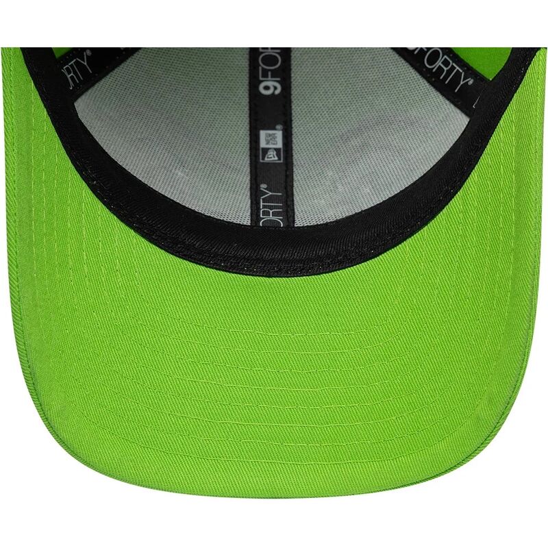 cappello-curvo-verde-snapback-per-bambino-9forty-m-crown-face-dei-leonardo-tortugas-ninja-di-new-era