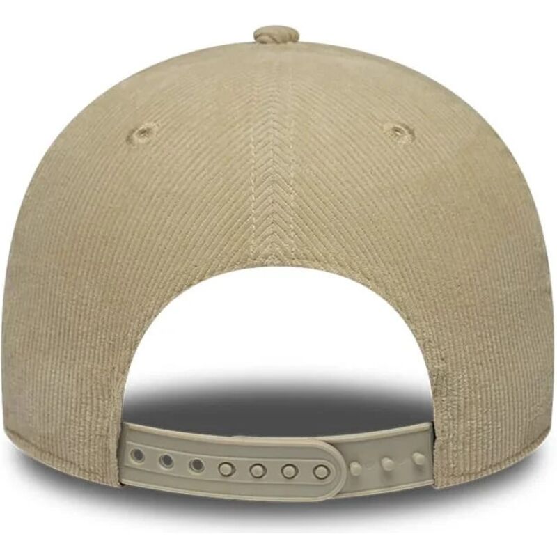 cappello-curvo-beige-snapback-9forty-entry-cord-dei-new-york-yankees-mlb-di-new-era