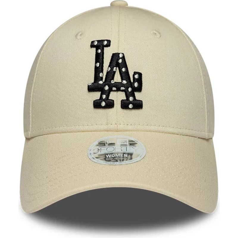 cappello-curvo-beige-cinghia-regolabile-9forty-infill-dei-los-angeles-dodgers-mlb-di-new-era cappello-curvo-beige-cinghia-regolabile-9forty-infill-dei-los-angeles-dodgers-mlb-di-new-era