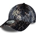 cappello-curvo-multicolore-cinghia-regolabile-9forty-snake-print-dei-new-york-yankees-mlb-di-new-era