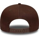 cappello-piatto-marrone-snapback-9fifty-original-fit-league-essential-dei-new-york-yankees-mlb-di-new-era