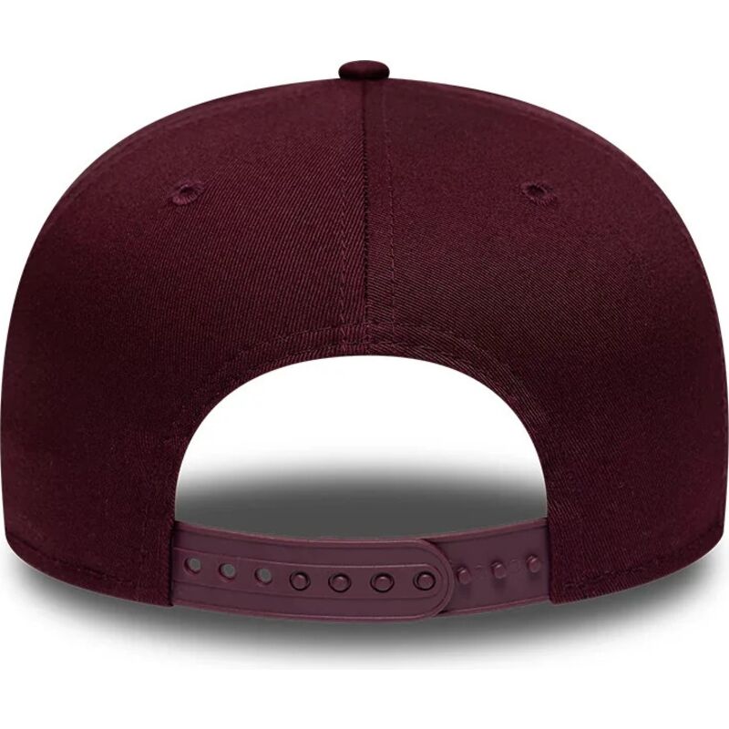 cappello-piatto-rosso-snapback-9fifty-original-fit-league-essential-dei-new-york-yankees-mlb-di-new-era