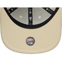 cappello-piatto-beige-snapback-9fifty-cord-visor-dei-new-york-yankees-mlb-di-new-era