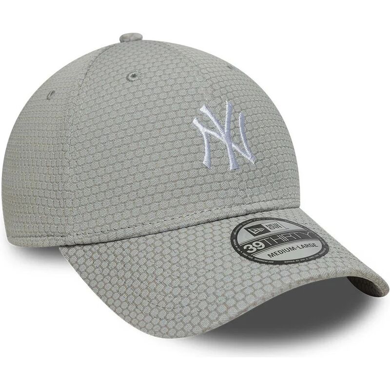 cappello-curvo-grigio-aderente-39thirty-stretch-mesh-dei-new-york-yankees-mlb-di-new-era
