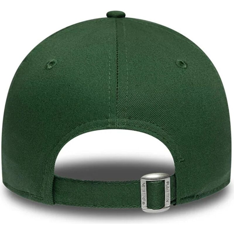 cappello-curvo-verde-cinghia-regolabile-per-bambino-9forty-league-essential-dei-los-angeles-dodgers-mlb-di-new-era