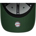 cappello-curvo-verde-cinghia-regolabile-per-bambino-9forty-league-essential-dei-los-angeles-dodgers-mlb-di-new-era