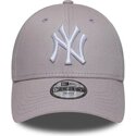 cappello-curvo-viola-cinghia-regolabile-per-bambino-9forty-league-essential-dei-new-york-yankees-mlb-di-new-era