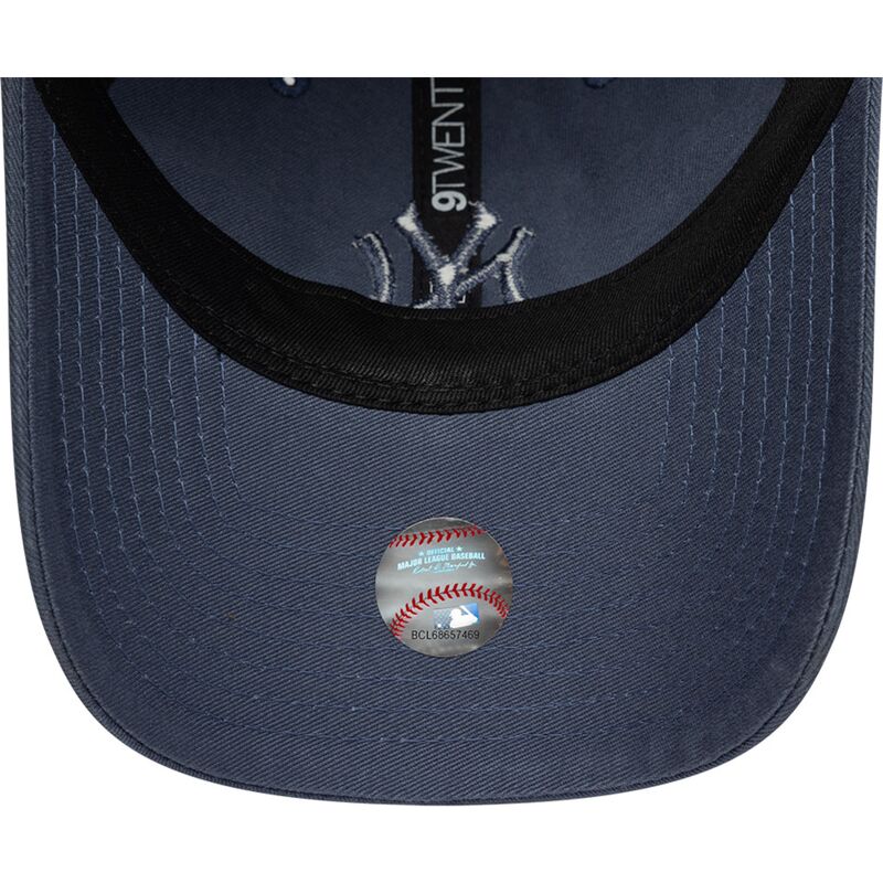 cappello-curvo-blu-cinghia-regolabile-9twenty-washed-midi-dei-new-york-yankees-mlb-di-new-era