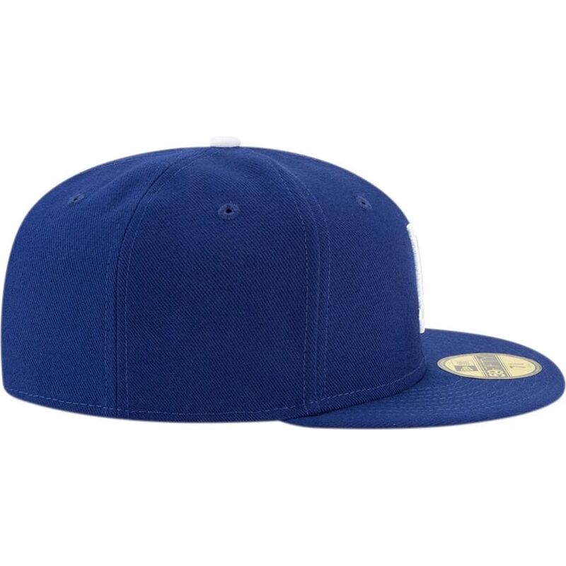 cappello-piatto-blu-regolato-59fifty-authentic-on-field-game-dei-los-angeles-dodgers-mlb-di-new-era
