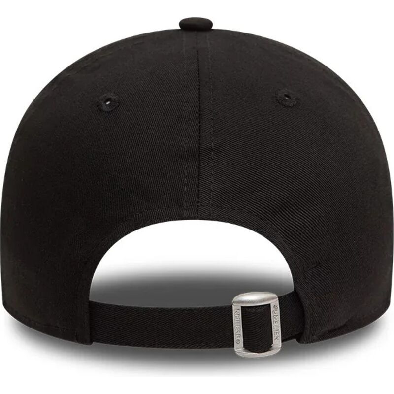 cappellino-curvo-nero-regolabile-con-logo-nero-9twenty-league-essential-di-new-york-yankees-mlb-di-new-era