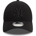 cappellino-curvo-nero-regolabile-con-logo-nero-9twenty-league-essential-di-new-york-yankees-mlb-di-new-era