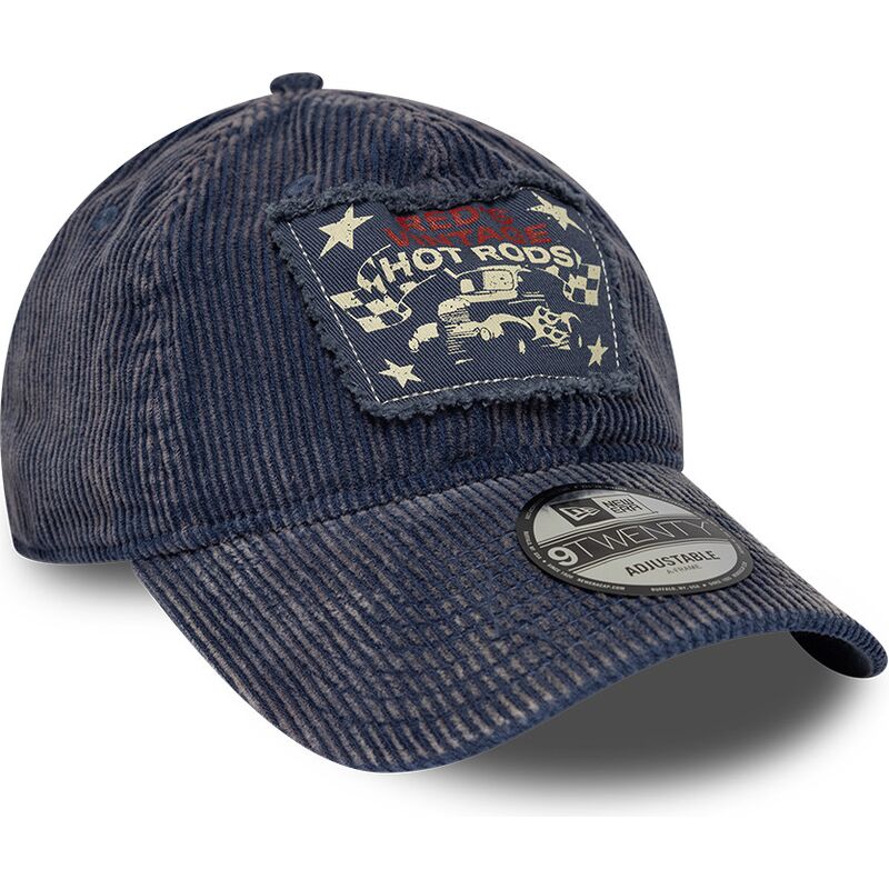 cappello-curvo-blu-marino-cinghia-regolabile-9twenty-patch-acid-cord-di-new-era