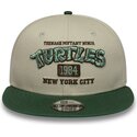 cappello-piatto-verde-snapback-per-bambino-9fifty-dei-tortugas-ninja-di-new-era