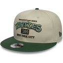 cappello-piatto-verde-snapback-per-bambino-9fifty-dei-tortugas-ninja-di-new-era