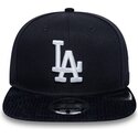 cappello-piatto-blu-marino-snapback-9fifty-cord-visor-dei-los-angeles-dodgers-mlb-di-new-era