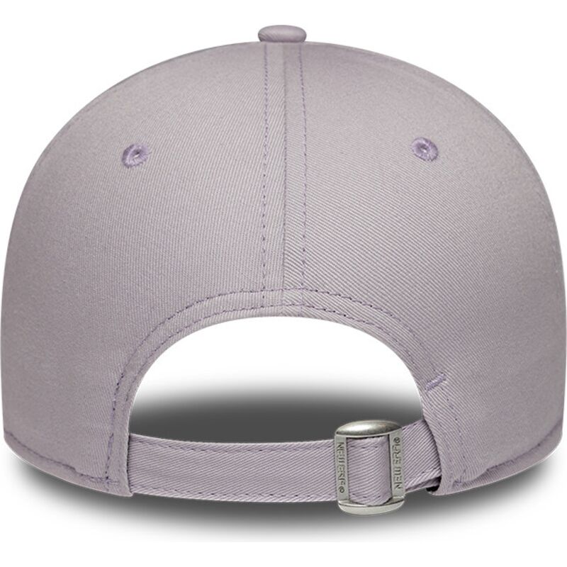 cappello-curvo-viola-cinghia-regolabile-9forty-league-essential-dei-los-angeles-dodgers-mlb-di-new-era