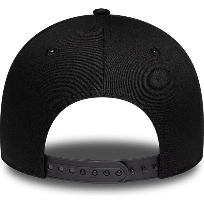 cappello-curvo-nero-snapback-9forty-rose-sequin-dei-los-angeles-dodgers-mlb-di-new-era
