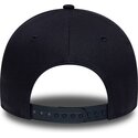 cappello-curvo-blu-marino-snapback-9forty-e-frame-team-outline-dei-new-york-yankees-mlb-di-new-era