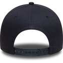 cappello-curvo-blu-marino-snapback-9forty-dorado-e-frame-metallic-outline-dei-los-angeles-dodgers-mlb-di-new-era