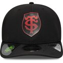 cappello-curvo-nero-snapback-9seventy-stretch-snap-gradient-dei-stade-toulousain-top-14-di-new-era