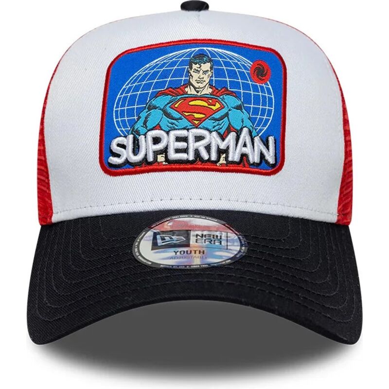 cappello-curvo-multicolore-snapback-per-bambino-a-frame-patch-dei-superman-dc-comics-di-new-era cappello-curvo-multicolore-snapback-per-bambino-a-frame-patch-dei-superman-dc-comics-di-new-era