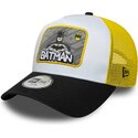 cappello-curvo-multicolore-snapback-per-bambino-a-frame-patch-dei-batman-dc-comics-di-new-era