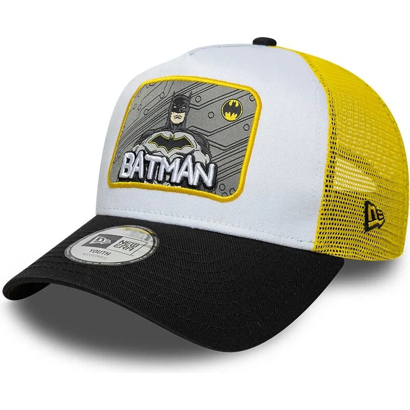 cappello-curvo-multicolore-snapback-per-bambino-a-frame-patch-dei-batman-dc-comics-di-new-era cappello-curvo-multicolore-snapback-per-bambino-a-frame-patch-dei-batman-dc-comics-di-new-era