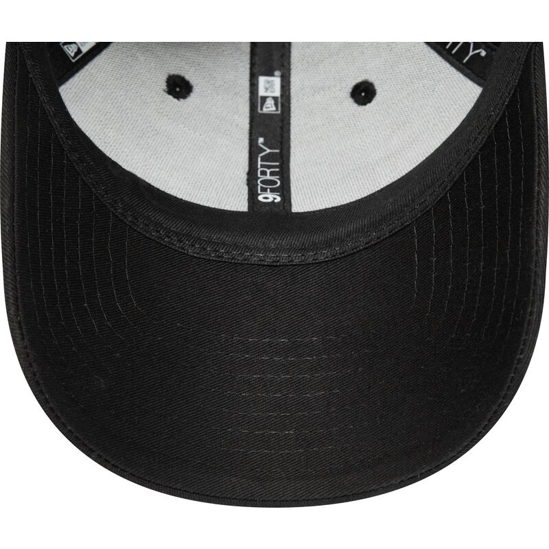cappellino-curvo-nero-regolabile-con-logo-nero-9forty-league-essential-di-new-york-yankees-mlb-di-new-era cappellino-curvo-nero-regolabile-con-logo-nero-9forty-league-essential-di-new-york-yankees-mlb-di-new-era
