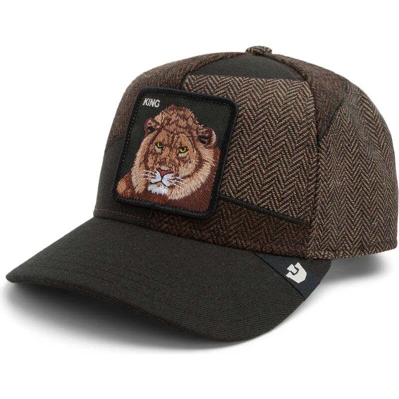 cappello-curvo-marrone-snapback-sartorial-king-patchwork-the-farm-goorin-bros
