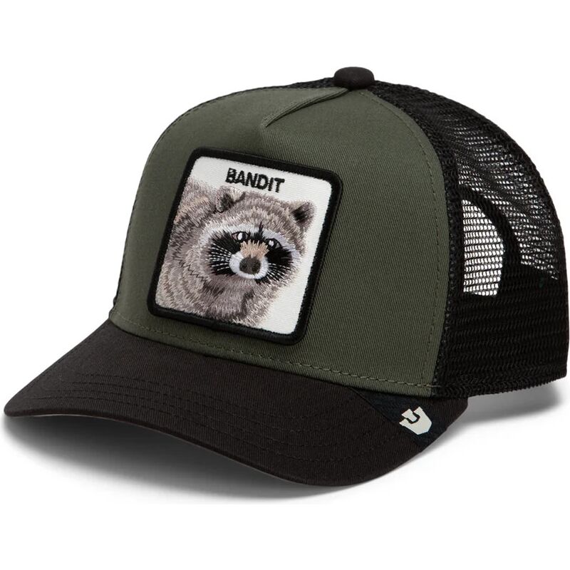 cappello-curvo-verde-snapback-per-bambino-bandit-original-recipe-the-farm-goorin-bros