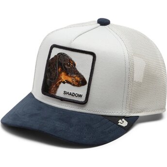 Cappello curvo blu snapback per bambino Suede Shadow Original Recipe The Farm Goorin Bros.