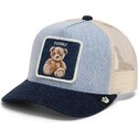 cappello-curvo-blu-marino-snapback-per-bambino-dei-cuddly-original-recipe-the-farm-goorin-bros