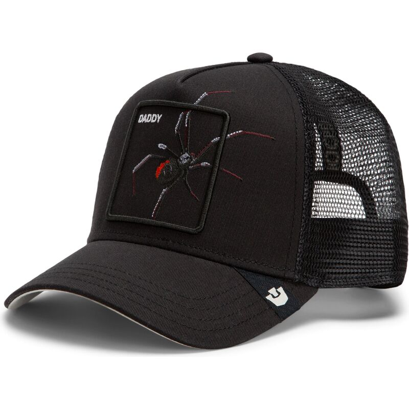 cappello-curvo-nero-snapback-over-the-line-spider-out-of-bounds-daddy-the-farm-goorin-bros