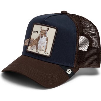 Cappello curvo marrone snapback Over the Line Squirrel Out Of Bounds Nuts The Farm Goorin Bros.