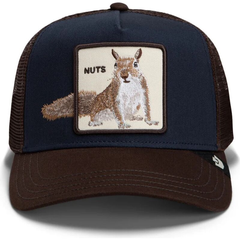 cappello-curvo-marrone-snapback-over-the-line-squirrel-out-of-bounds-nuts-the-farm-goorin-bros