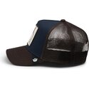 cappello-curvo-marrone-snapback-over-the-line-squirrel-out-of-bounds-nuts-the-farm-goorin-bros